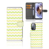 Motorola Moto G31 | G41 | Telefoon Hoesje | Waves Yellow