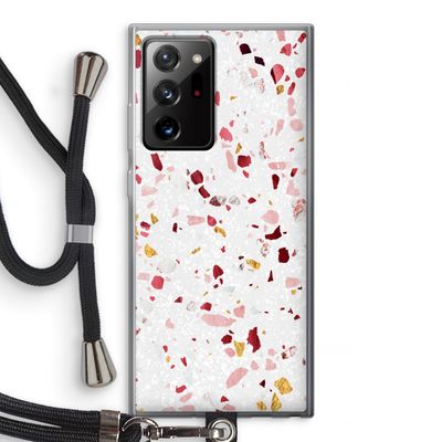Terrazzo N°9: Samsung Galaxy Note 20 Ultra / Note 20 Ultra 5G Transparant Hoesje met koord