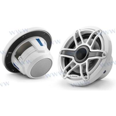 JLM6-8IB-S-GWGW-4 - M6 8" subwoofer met witte sportgrille