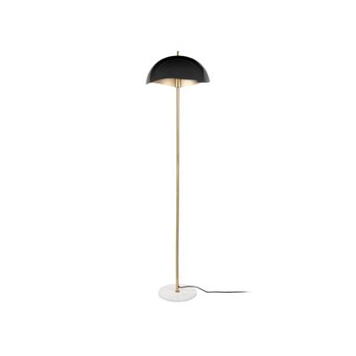 Vloerlamp Waved Zwart