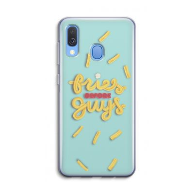 Always fries: Samsung Galaxy A40 Transparant Hoesje