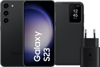 Samsung Galaxy S23 128GB Zwart 5G + Accessoirepakket - thumbnail