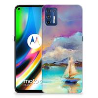 Smartphone hoesje Motorola Moto G9 Plus Boat Smartphone hoesje Motorola Moto G9 Plus Boat