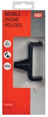 Carpoint smartphone autohouder zwart Carpoint smartphone autohouder zwart