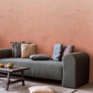 Rustgevend Behang Gradient Rol Terracotta