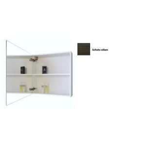 Spiegelkast Sanicare Qlassics 60 cm 1 Deur Schots-Eiken Rechts Sanicare