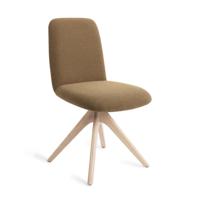 Jesper Home Eetkamerstoel 'Taiwa' Revolve Oak Bleach, kleur Willow