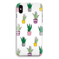 Sanseveria: iPhone Xs Volledig Geprint Hoesje