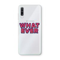 Whatever: Samsung Galaxy A70 Transparant Hoesje