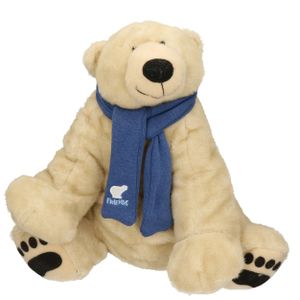 Pluche knuffel ijsbeer 41 cm   -