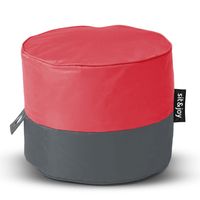 'Rondo' Red Beanbag - Pouf - Rood - Sit&Joy ® - thumbnail