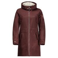 Jack wolfskin Rocky Point Dames Parka Cordovan Red XL