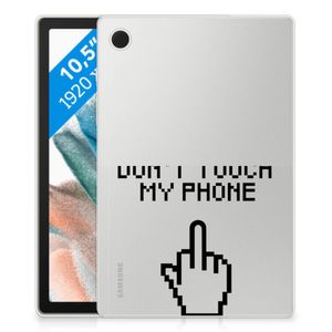 Samsung Galaxy Tab A8 2021/2022 Print Case Finger Don't Touch My Phone