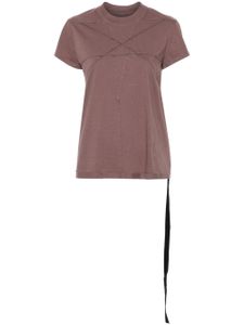 Rick Owens DRKSHDW t-shirt à coutures contrastantes - Violet