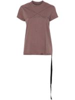 Rick Owens DRKSHDW t-shirt à coutures contrastantes - Violet - thumbnail