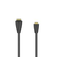 Hama 00205167 HDMI Adapterkabel [1x HDMI-bus - 1x Mini-HDMI-stekker] Zwart 10 cm