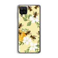 No flowers without bees: Samsung Galaxy A12 Transparant Hoesje No flowers without bees: Samsung Galaxy A12 Transparant Hoesje