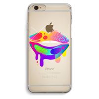 Lip Palette: iPhone 6 / 6S Transparant Hoesje