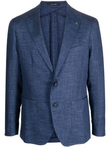 Tagliatore blazer à simple boutonnage - Bleu