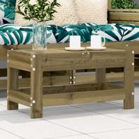 Tuinvoetenbank 62x30x32 cm gempregneerd grenenhout