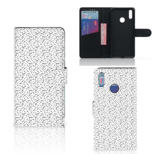 Huawei Y7 (2019) Telefoon Hoesje Stripes Dots