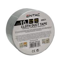 Entac Reparatietape 50mm rol 10m grijs - 4139552