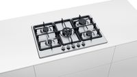 Bosch Serie 4 PGQ7B5B90 kookplaat Roestvrijstaal Ingebouwd 75 cm Gaskookplaat 5 zone(s) - thumbnail