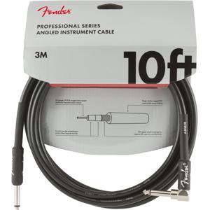 Fender Professional Series Black jackkabel 3m haaks