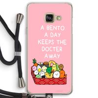 Bento a day: Samsung Galaxy A3 (2016) Transparant Hoesje met koord