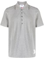 Thom Browne polo en coton à manches courtes - Gris - thumbnail