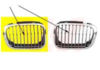 Radiateurgrille ** Equipart ** VAN WEZEL, Inbouwplaats: Rechts voor, u.a. fÃ¼r BMW