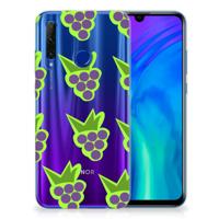 Honor 20 Lite | Siliconen Case | Druiven