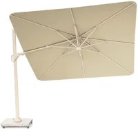 Platinum Sun & Shade zweefparasol nexus t2 300x300cm champagne/zandsteen