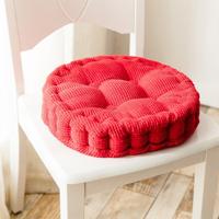 Verdikte ronde computer Stoelkussen vloermatten voor Office klas Home grootte: 43x43cm (rood) Verdikte ronde computer Stoelkussen vloermatten voor Office klas Home grootte: 43x43cm (rood)