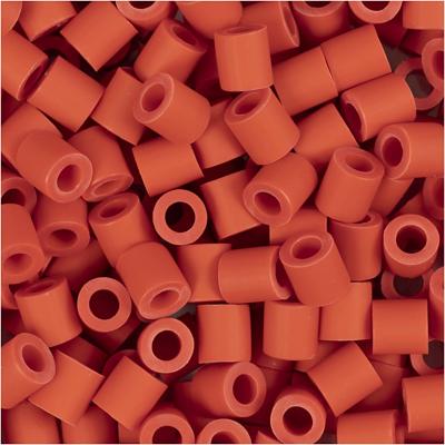 NABBI Biobeads van , afm 5x5 mm, gatgrootte 2,5 mm, medium, lichtrood, 1000 stuk/ 1 doos