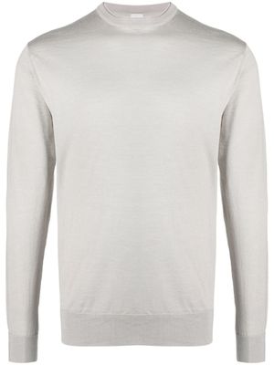 Eleventy pull en laine mélangée à col rond - Gris