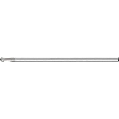 PFERD TOOLS 21211087 Freesstift Hardmetaal Bol Lengte 75 mm Afmeting, Ø 3 mm Werklengte 2 mm Schachtdiameter 3 mm 1 stuks