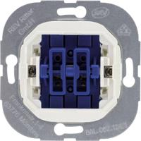 REV 0299350006 Jaloezie-schakelaar Inzetstuk Technik Wit, Blauw 1 stuk(s)