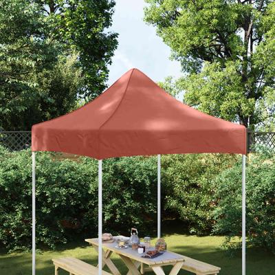 VidaXL Partytentdak 270 g/m² 2x2 m terracotta