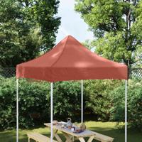 VidaXL Partytentdak 270 g/m² 2x2 m terracotta