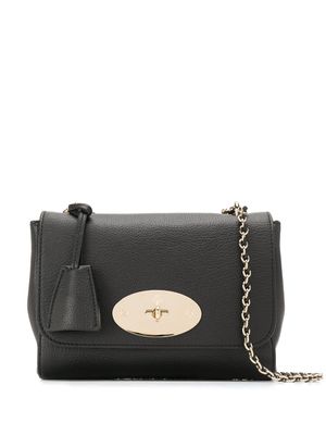 Mulberry sac à bandoulière Lily en cuir - Noir