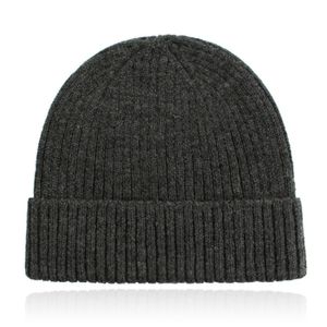 Classic Beanie Muts Dames - Dark Grey