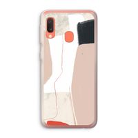 Lava: Samsung Galaxy A20e Transparant Hoesje