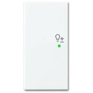 Busch-Jaeger 2CKA006220A0364 Afdekking 2-voudig free@home Wit, Zuiver wit (RAL 9010) 1 stuk(s)