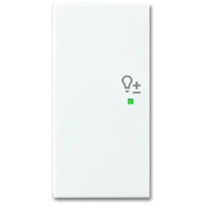 Busch-Jaeger 2CKA006220A0364 Afdekking 2-voudig free@home Wit, Zuiver wit (RAL 9010) 1 stuk(s)