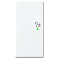 Busch-Jaeger 2CKA006220A0364 Afdekking 2-voudig free@home Wit, Zuiver wit (RAL 9010) 1 stuk(s)