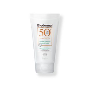 Biodermal Zonnelotion droge huid SPF50+ (150 ml)