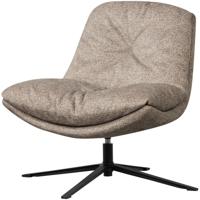 WOOOD Draaifauteuil 'Arve' Geweven stof, kleur Naturel