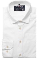 Marvelis Casual Modern Fit Jersey shirt wit, Effen - thumbnail