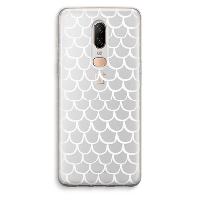 Dakpannetjes: OnePlus 6 Transparant Hoesje